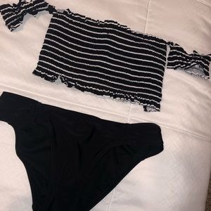 Two piece swim suit!